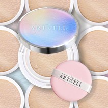 데이셀 디 아트셀 오로라 진주 텐션 쿠션 브라이트닝 이펙트 16g(SPF50+), 본품 21호