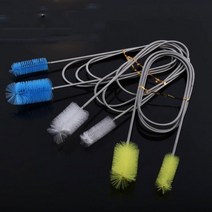 배관 청소브러쉬 청소솔 배관솔 155mm 양면 호스, 화이트CM002307, 1개