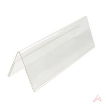 아크릴 POP 이름표 명패 꽂이 쇼케이스 거치대, 기본