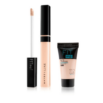 메이블린 핏미 컨실러 7ml + 미니 파운데이션 5ml 세트, 15 페어(컨실러), 랜덤발송(파운데이션), 5세트