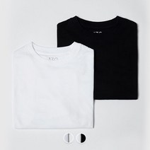 [지오다노주니어] 241901 루즈핏 긴팔 티셔츠 2팩