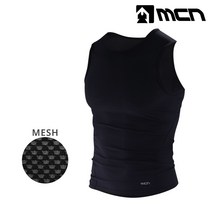 MCN 이너웨어 K매쉬 민소매 블랙 자전거 MTB 스포츠