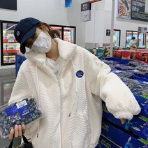 박시 렘스 울 뽀글이 자켓 겨울 데일리 트위드 오피스룩 여성 럭셔리 코트 클럽 슈트 캐쥬얼