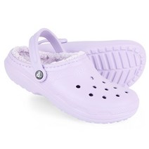 [크록스] 클래식 라인드 클로그 203591-50P 샌들