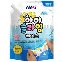 아모스 아이슬라임 베이스 2.1L 2개입, 혼합색상, 6개