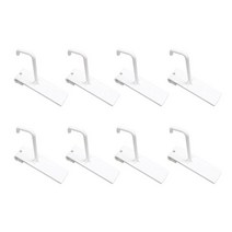 메쉬망 휀스망 네트망 후크 고리 50mm 8개 철망 걸이, 화이트 8개입(5738)