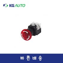 KG오토 KGEX-N4RV21R 일반형 22파이 조광 비상정지용 푸쉬록턴 리셋 스위치