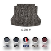 차차차 트리플 코일매트 순정형 말리부 크루즈 알페온 토스카 스파크 아베오 볼트EV 트래버스, 코일매트_레드, 트렁크만, 쉐보레