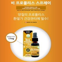 프로폴리스 스프레이 원액 액상 잇몸에좋은 입천장 헐었을때 편도 목 혓바늘 도움 비타민 영양제 폴리폴리스 플로폴리스 정품 고함량 100%, Vesta 비 프로폴리스 스프레이 30ml