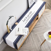 Makone 상표등록 북유럽 티비장 TV장 TV다이 거실장 덮개 커버 테이블 보, B타입