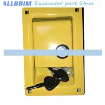 볼보 EC210/240/290/360 사이드 도어 락킹 커버 굴삭기 유압 펌프 코어 용품 고, 02 right