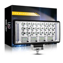 12V 24V 204W LED써치라이트 23x10cm 농기계 확산형