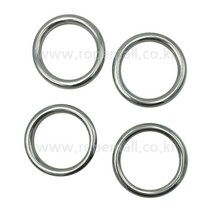 스텐라운드링 O형고리 0링 캠핑 등산고리 키링 가방고리, 두께 16mm x 내경 125mm, 1개