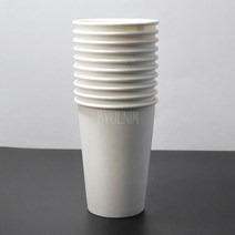 13oz 종이컵(10개) 천연비누 소이캔들 녹이기용