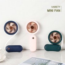 미니 줄조절 목선풍기 선풍기 넥밴드선풍기 판촉선풍기 버라이어티 휴대용 골프장, 남성색(진한색)랜덤