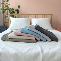 누안누안 풍기인견 목화솜 패드 피그먼트 워싱 충무누비, 핑크