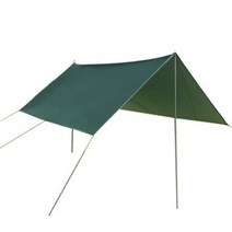 CNS 그늘막 방수 렉타 캠핑 타프 300cm X 300cm, 오렌지