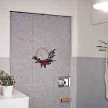 드림보드 흡음재 차음재 Set 셀프 DIY 현관문 방음재 1x2.1m 25t, 진베이지, 1개