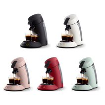 필립스 센세오 오리지널 플러스 파드 커피머신 Philips Senseo Original Plus Pod Coffee Maschine CSA210/60 5종 독일직구, 화이트