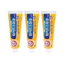 암앤해머 덴탈 케어 화이트 스파클 치약, 121g, 1개, 3개입