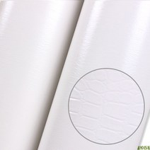 거실장시트지 리저드 화이트 레더엠보 RT-940 122cm x 1m