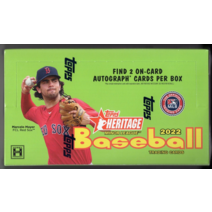 2022 Topps Heritage Minors Minor League Baseball Factory Sealed Hobby Box