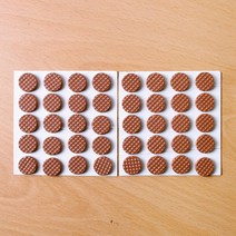 소음방지 원형 40p 긁힘방지 바닥보호패드(1.5cm) 의자받침 의자발 스티커