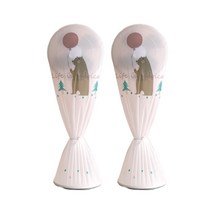 스탠드 선풍기 보관 방수 천 커버 덮개 2pc, 북극곰 2개