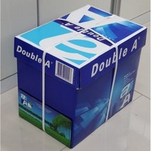 Double A 80g 2500매 더블에이 1BOX 고급 두꺼운 복사용지, 6세트, A4