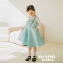 슈슈샤샤 오버롤원피스