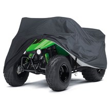 190t 방수 비 증거 먼지 anti-uv 비치 쿼드 자전거 atv 커버 케이스 폴라리스 오토바이 커버 m l xl xxl xxxl d20 138, 협력사, XXXL-256x110x120cm, 모두 검은 색