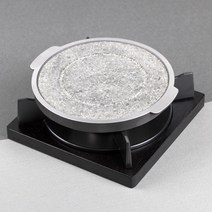 원형 일식 돌판 캠핑 고기 미니화로 개인 규카츠, 일식돌판(소)