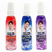 휴대용 정전기 방지 섬유유연 섬유탈취제 스프레이, 블루아이스플라워