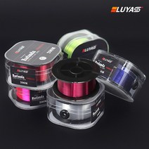 LUYAS 모노라인 나일론 원줄 200M 민물 선상 원투 낚시줄-HARLANDA, 블루