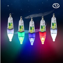 TJ코리아 LED 갈치 수중 집어등 점멸형 단색 7색 바다 (TJ코리아 LED 갈치집어등), 갈치집어등 17cm/블루
