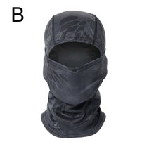 자전거쪽모자 방한보온 자전거모자 겨울 발라클라바 전술 남성 스키 마스크 캠핑 오토바이 헤드 커버 헬멧 캡 사이클링 통기성 라이너 후드 비니, 02 B