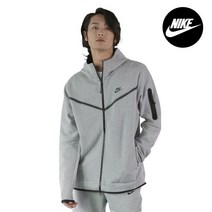 [나이키] 테크플리스 남성 후드집업 자켓 그레이 후디 CU4489-063