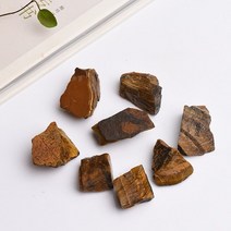 천연 거친 석영 크리스탈 미네랄 샘플 크리스탈 불규칙한 모양 거친 암석 reiki 치유 돌 가정 장식, 1개, 호랑이 눈