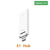 Aqara E1 허브 지그비 3.0 스마트 미니 게이트웨이 USB 무선 연결 앱 원격 제어 지원 IFTTT 미지아 미 홈, 01 1pcs