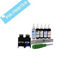 HP LG 삼성 캐논 정품 무한잉크 석션도구 주사기 랜선 USB선 수리도구 잉크젯 복합기, 14.캐논 740 충전풀세트