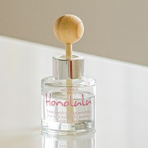 고급 차량용방향제 명품 새차선물 모먼트 씨티 우드볼 자동차디퓨저 40ml Honolulu_호놀룰루(핑크), 1개, 로즈 블랙커런트 (생장미 향)