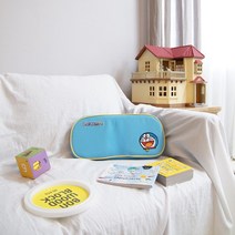 하라홈 도라에몽 퍼니 메모리폼 아동베개 블루