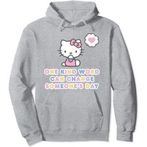산리오 후드티 Hello Kitty One Kind Word는 누군가의 날 풀오버 후디를 바꿀 수 있습니다. 130499