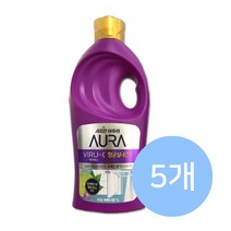 샤프란 아우라 바이럭스 실내건조 라임버베나1L, 1L, 5개