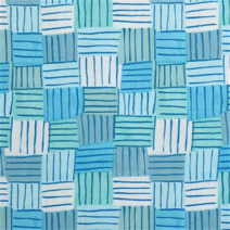 얇은 30수 수입 평직 화사한 프린트 퀼트 에코백 원단6종-1/4YD, PWSH001-BLUE-블루