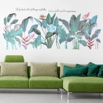 일본직발송 4. Jubel 월 스티커 (임대도 OK!붙였다 뗄 수 있다) 벽지 스티커 예쁜벽지 스티커 벽지 스티커, One Size_One Color, One Size_One Color, One Color