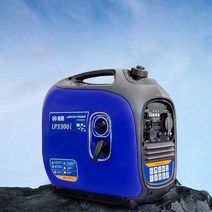 휴대용 인버터 캠핑발전기 소형 야외 고출력 220V, (3000W)음소거 리모컨