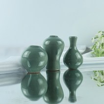 신랑함 사주단자 와 함께보내는 한국전통 달항아리 매병 주병 도자기 청자 SET