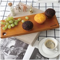 100SU 물푸레 옻칠 플레이팅 도마