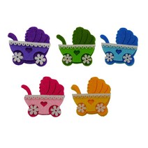 GHSHOP 공예 아기 조기 교육 공예에 대 한 5x DIY 펠트 Embellishments 스티커, 펠트 천으로, 그림과 같이